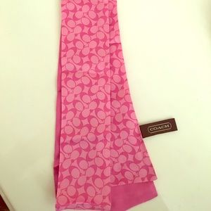 Coach Silk Scarf